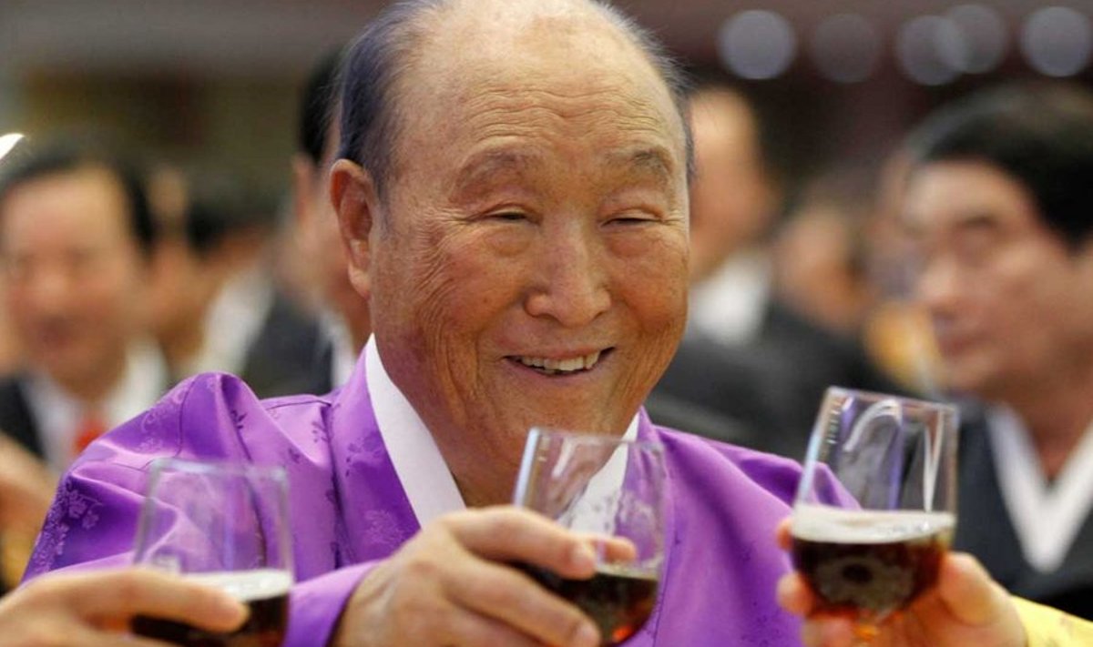 Sun Myong Moon oli veel 2011. aastal oma 91. sünnipäeva tähistades väga elurõõmus.