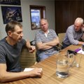 ФОТО: Сыырумаа, Мыйз и Луйк обсуждают избирательный союз