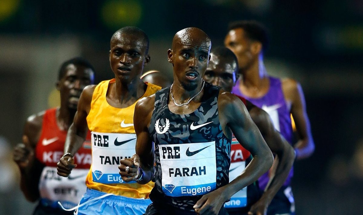Euroopa jooksjatest suudab vaid Somaaliast pärit Mo Farah teiste tippudega sammu pidada.