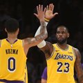 VIDEO | Jamesi kolmikduubel vedas Lakersi võidule