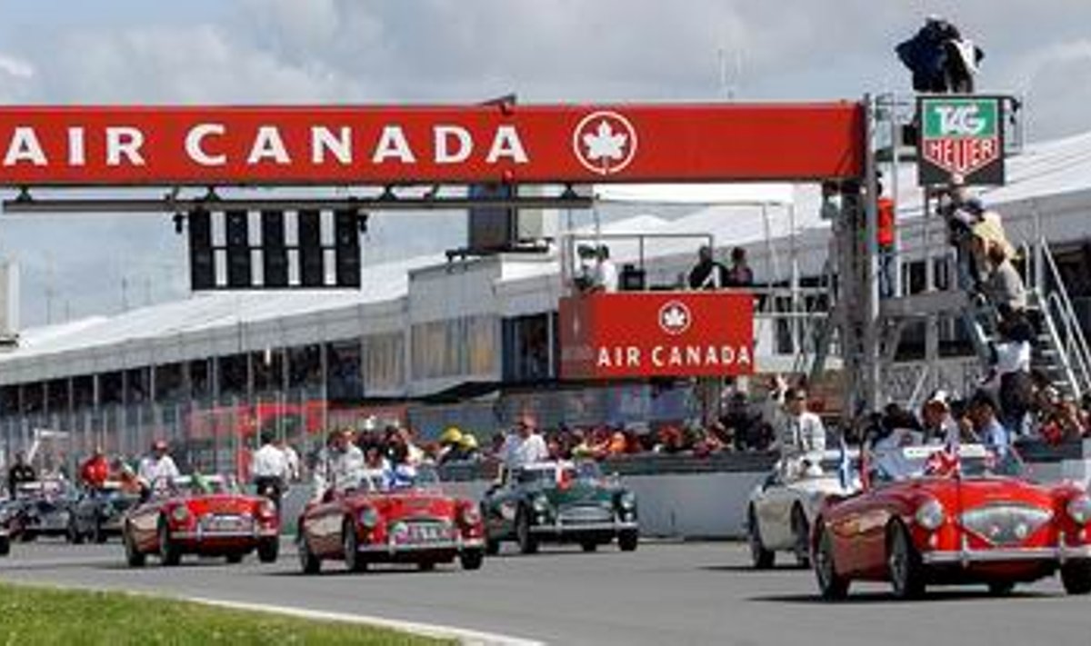 Sõitjate paraad Kanada GP-l