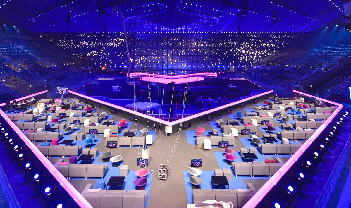 Eurovisioon 2014 lava ja green room