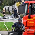 Stockholmi piirkonnas toimus hommikul kaks plahvatust ja puhkes tulekahju mõrvas kahtlustatava natsi elukohas