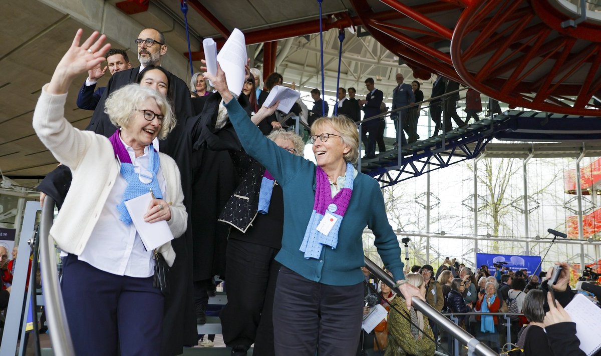 Šveitsi eakate naiste kliimaühendus saavutas kohtus osalise võidu, kui kohus tõdes, et nende inimõigusi on rikutud.