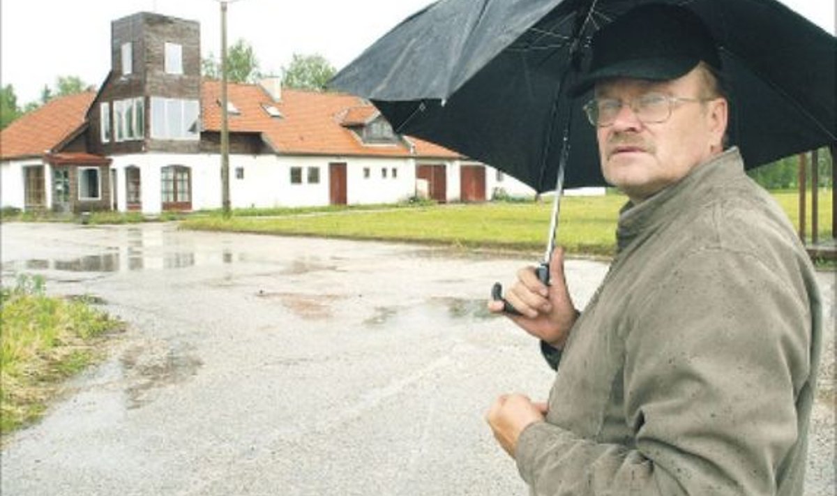 Mahetootja Heino Sakeus koos 
mõttekaaslastega loodab augustis 
avada Kernu motelli õuel taluturu.