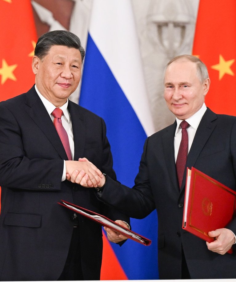 Hiina riigipea Xi Jinping ja Venemaa president Vladimir Putin