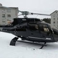 ФОТО: В Оруской части Кохтла-Ярве приземлился вертолет