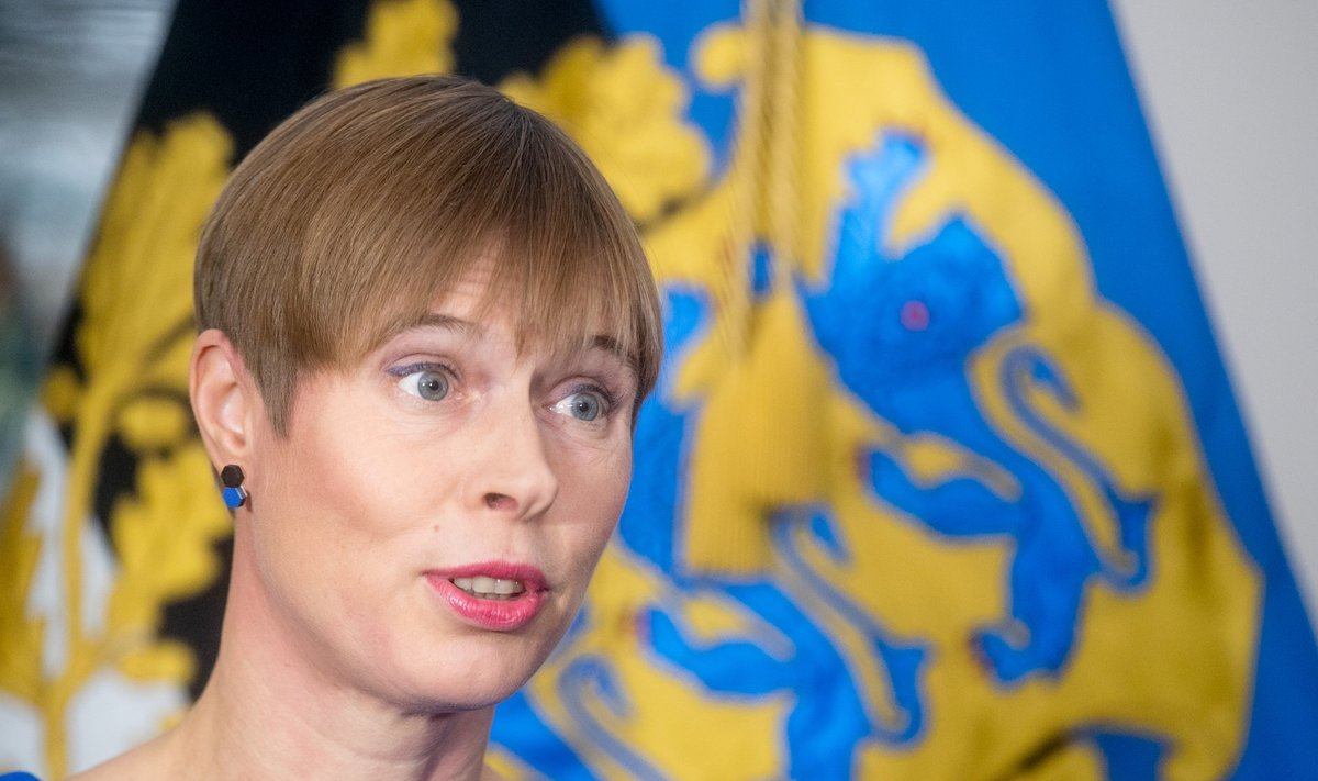 President Kersti Kaljulaidi pressikonverents