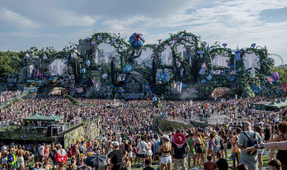 Tomorrowlandi festival Belgias