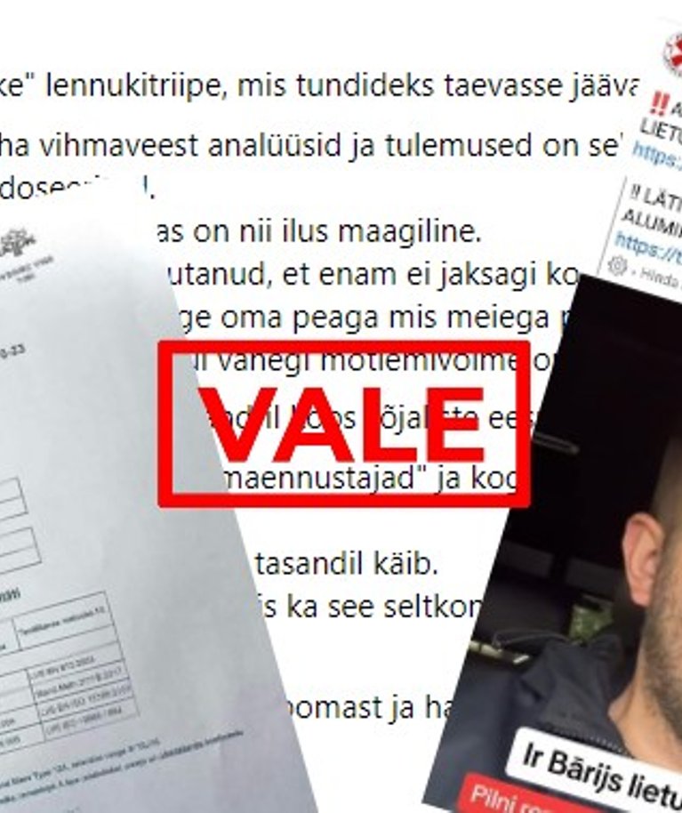 Valeinfo Facebookis.