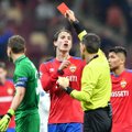 VIDEO | CSKA kangelane Akinfejev sai üleminutitel kahe sekundiga kaks kollast kaarti