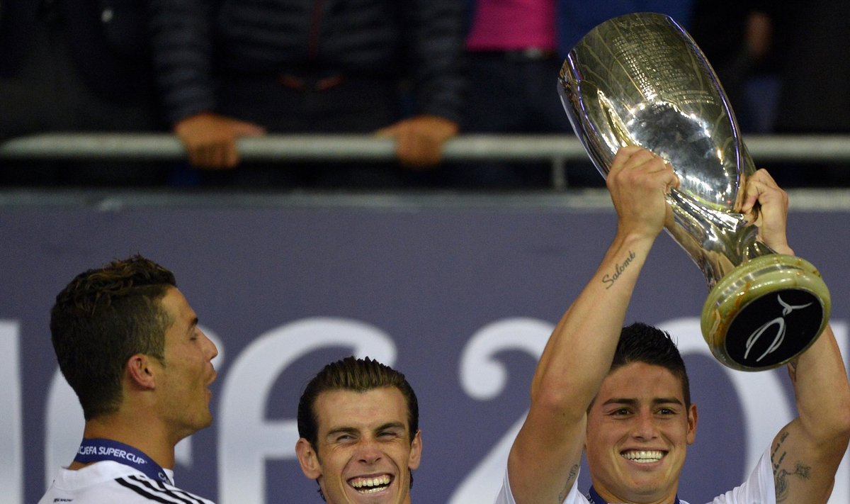 Ronaldo, Bale ja Rodríguez