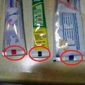 Salapärased värvid hambapastatuubidel paljastavad kemikaalide sisalduse?