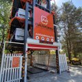 ФОТО И ВИДЕО |  В Эстонии установили первую „карусельную“ парковку