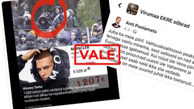 FAKTIKONTROLL | Kas Vene ränderünnakus Soome vastu trügivad üle piiri rikkad migrandid? Ei, see foto pärineb hoopis teisest ajast ja kohast