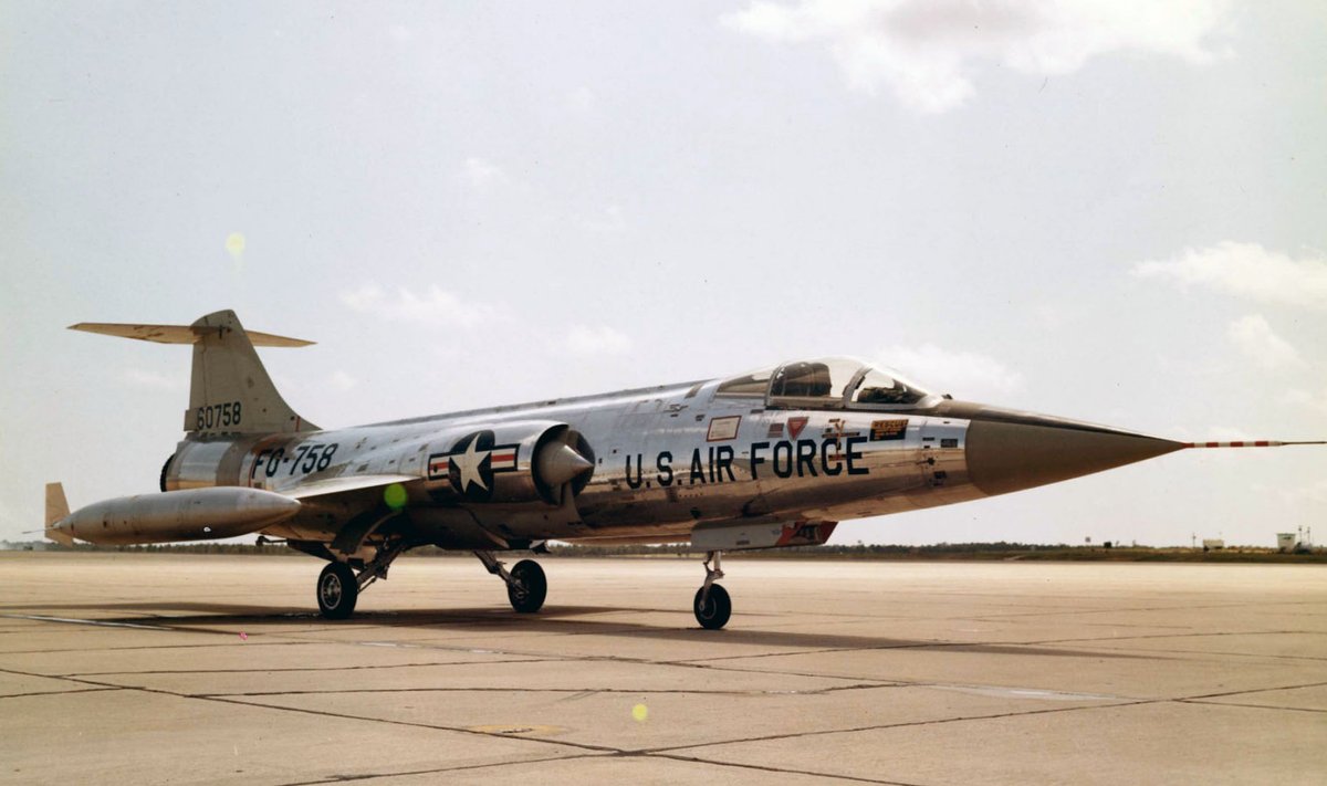 Lockheed F-104A-10-LO (SN 56-0758) (Foto: Wikipedia / USA õhujõud)