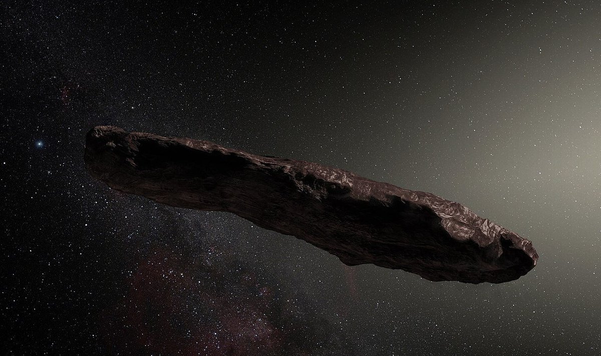 'Oumuamua (Foto: Wikipedia / ESO, M. Kornmesser)