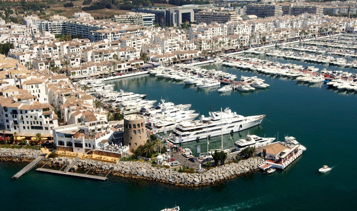 Maailma rikkad ja ilusad tunnevad end Marbellas mugavalt.
