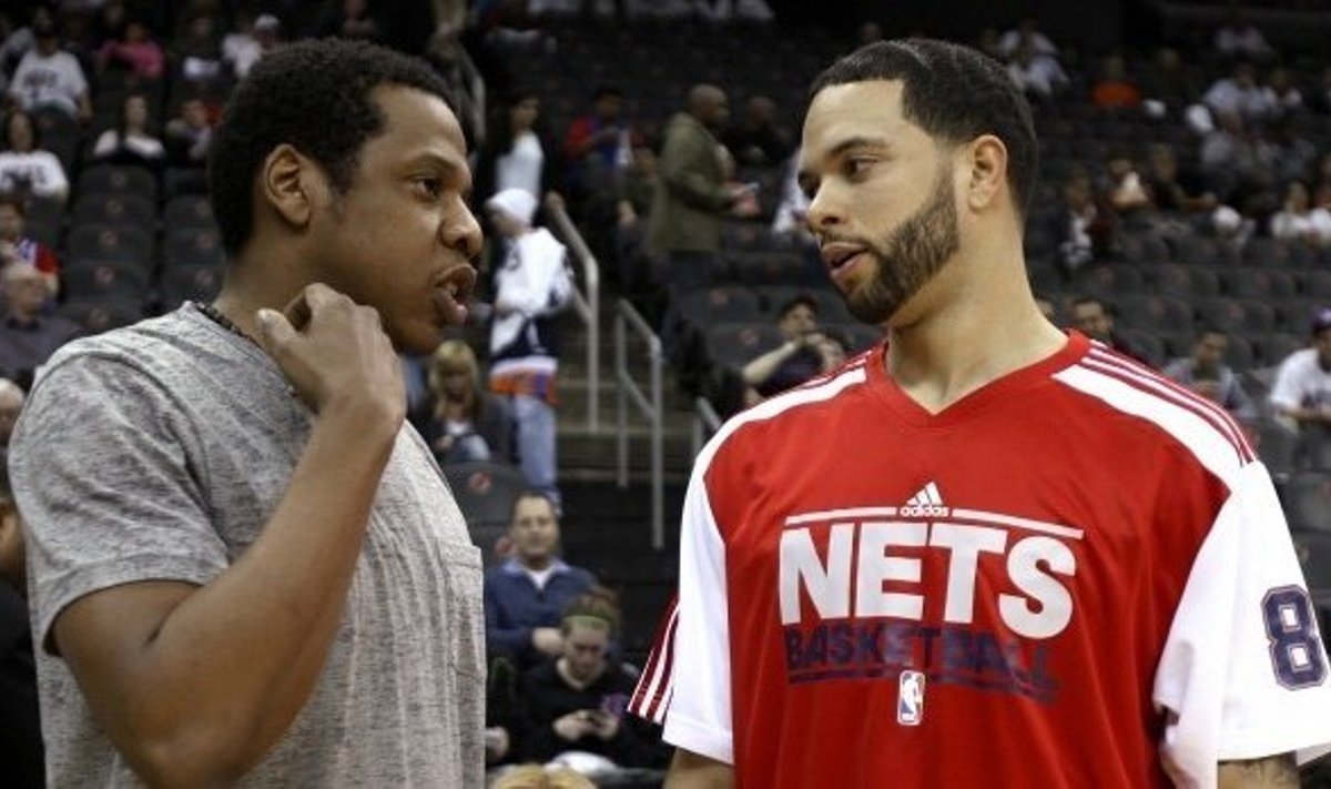 Jay-Z, Deron Williams, New Jersey Nets, NBA