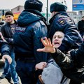 Venemaal vahistati valitsusvastastel meeleavaldustel kümneid inimesi