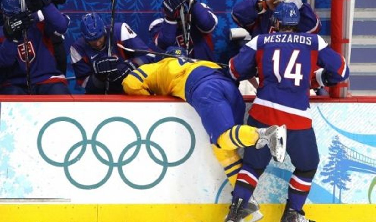 Rootsi-Slovakkia jäähoki, olümpia