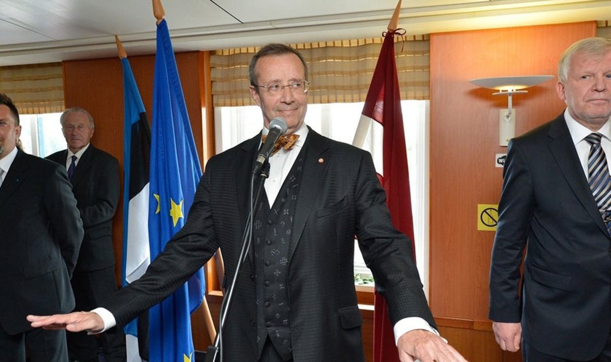 President Ilvese tugev toetus ühisrahale pani Läti veebikommentaariumid pahameelest virvendama. Foto: Andres Putting