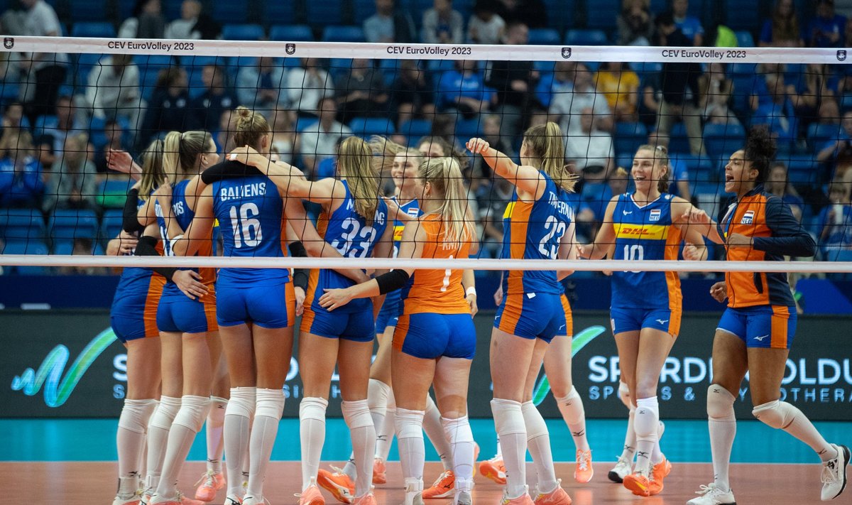 EM-finaalturniir võrkpallis Eesti vs Holland