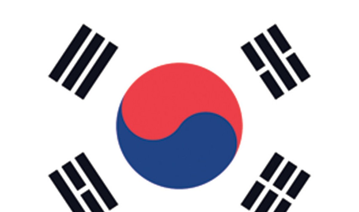 Lõuna-Korea lipp.