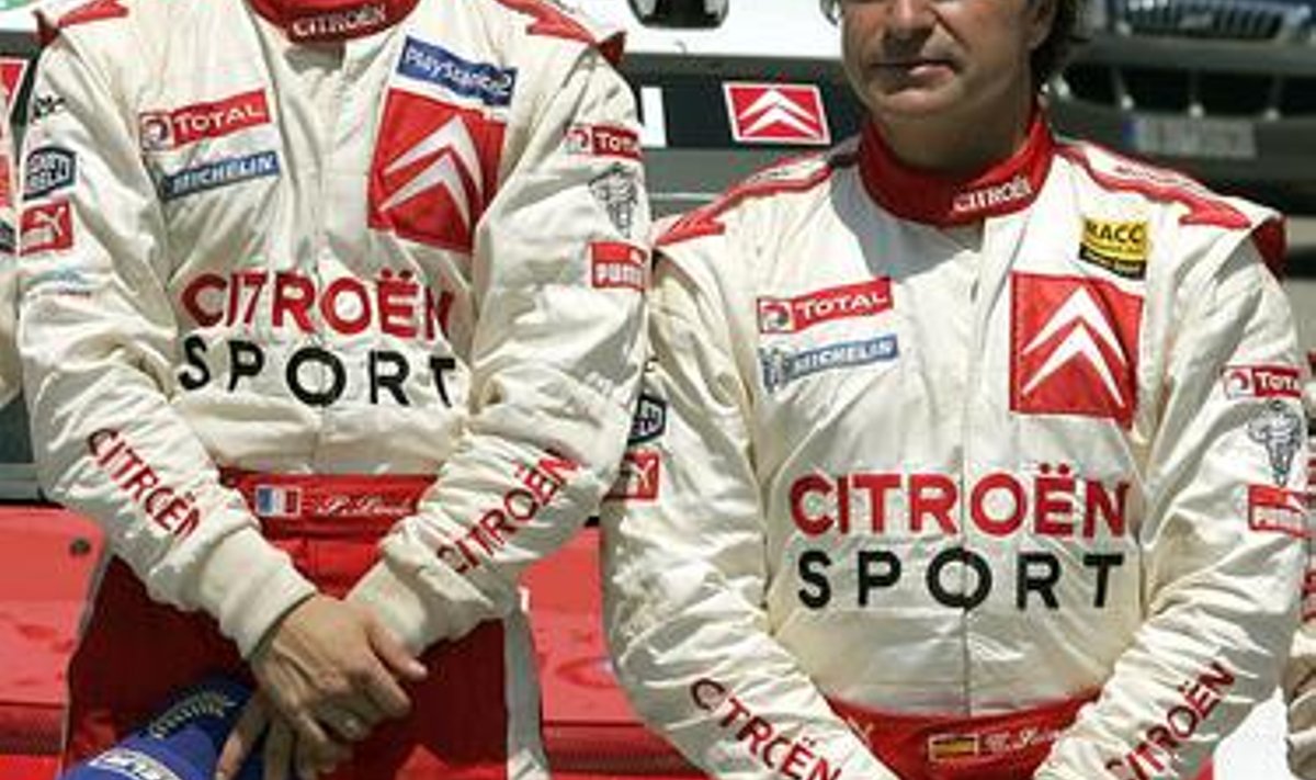 Sebastien Loeb ja Carlos Sainz Kreeka rallil
