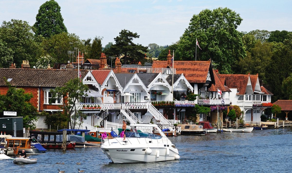Thamesi jõe kaldal asuv väikelinn  Henley.