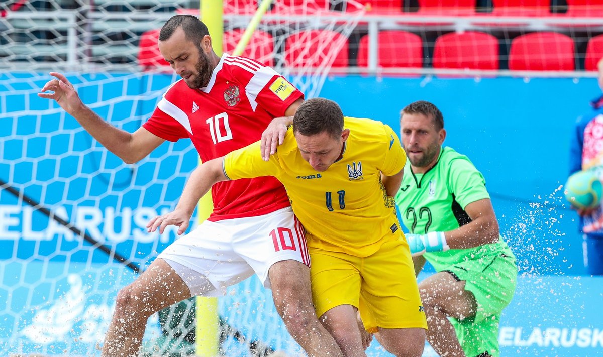 Minsk 2019 European Games: Beach Football, Russia vs Ukraine