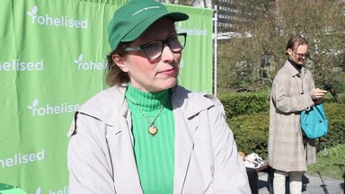 VIDEO ja FOTOD | Rohelised pöörduvad europarlamendi valimiskautsjoni osas riigikohtusse. Sepp: see on kunstlikult loodud piirang