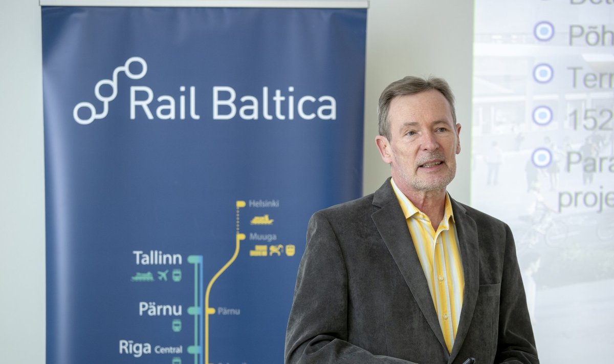 Briifing Rail Baltic Estonia kontoris, Tõnu Grünberg