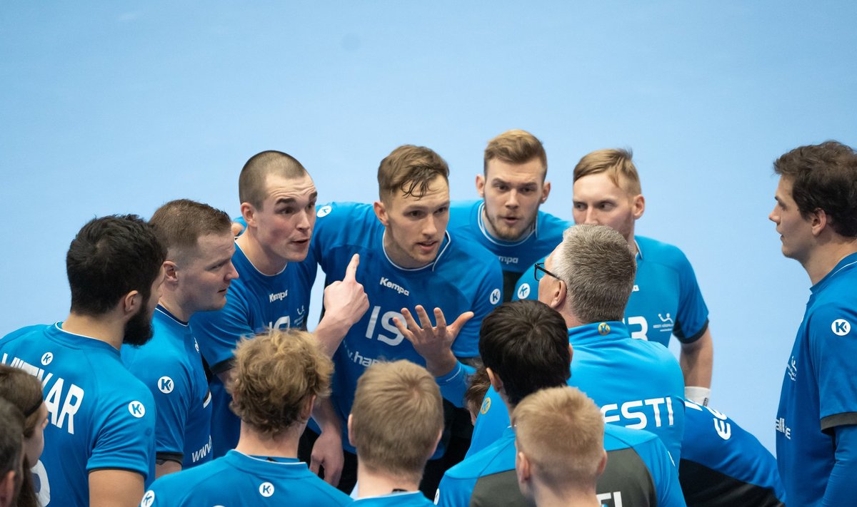Eesti käsipallikoondises valitseb väga tugev meeskonnavaim.
