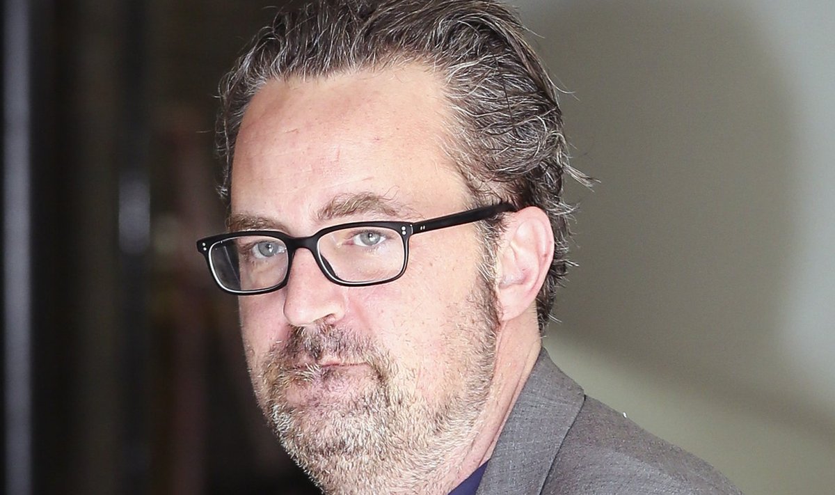 Matthew Perry arriving at the ITV studios, London.