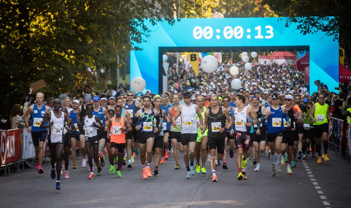 Tallinna Maratoni start