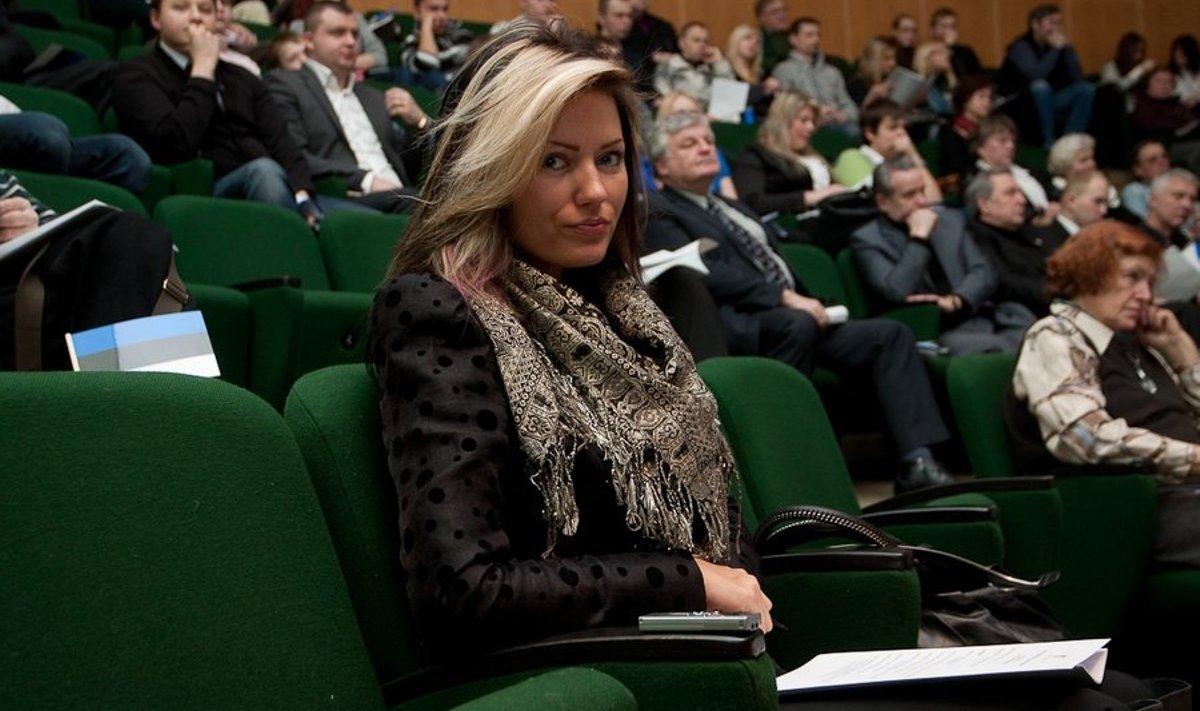 Katrin Siska Keskerakonna valimiskongressil 