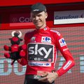 Vuelta üldliider Chris Froome näitas eraldistardis võimu