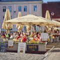 ФОТО | Туристическому сезону быть? На улицах Старого Таллинна все больше иностранных туристов
