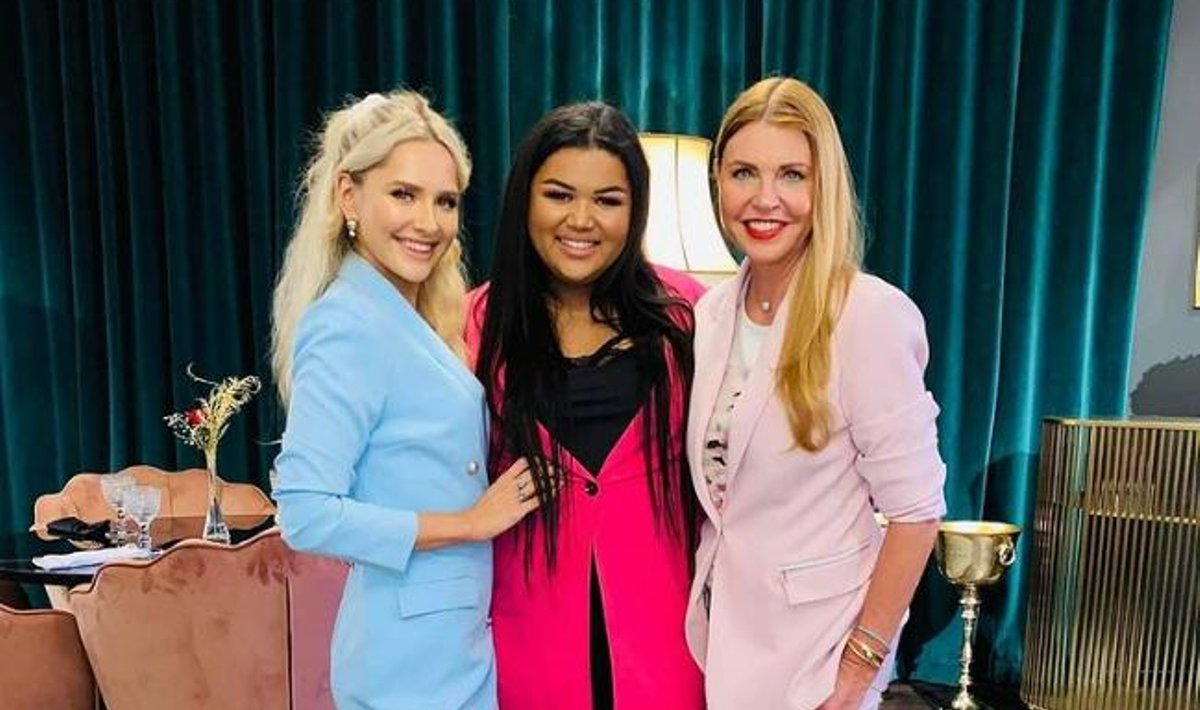"Pahad tüdrukud" koosseisus Brigitte Susanne Hunt, Kristina Suuroja ja Anu Saagim