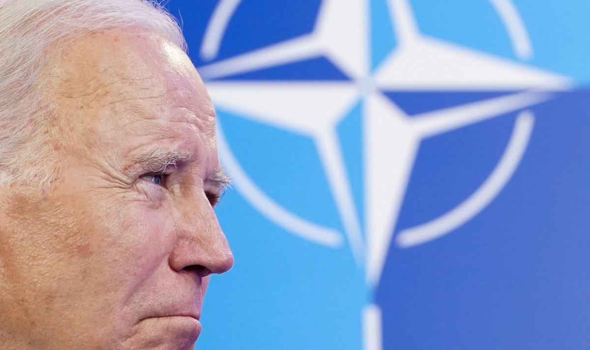 Joe Biden NATO tippkohtumisel
