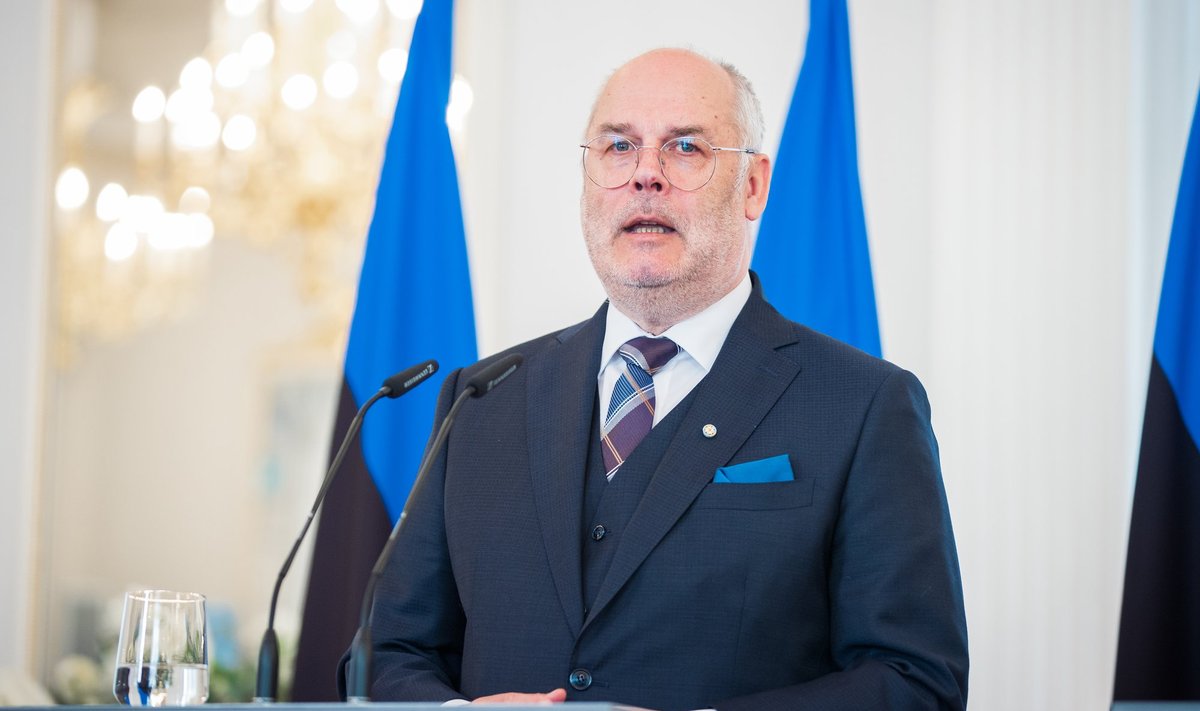 President Alar Karis.