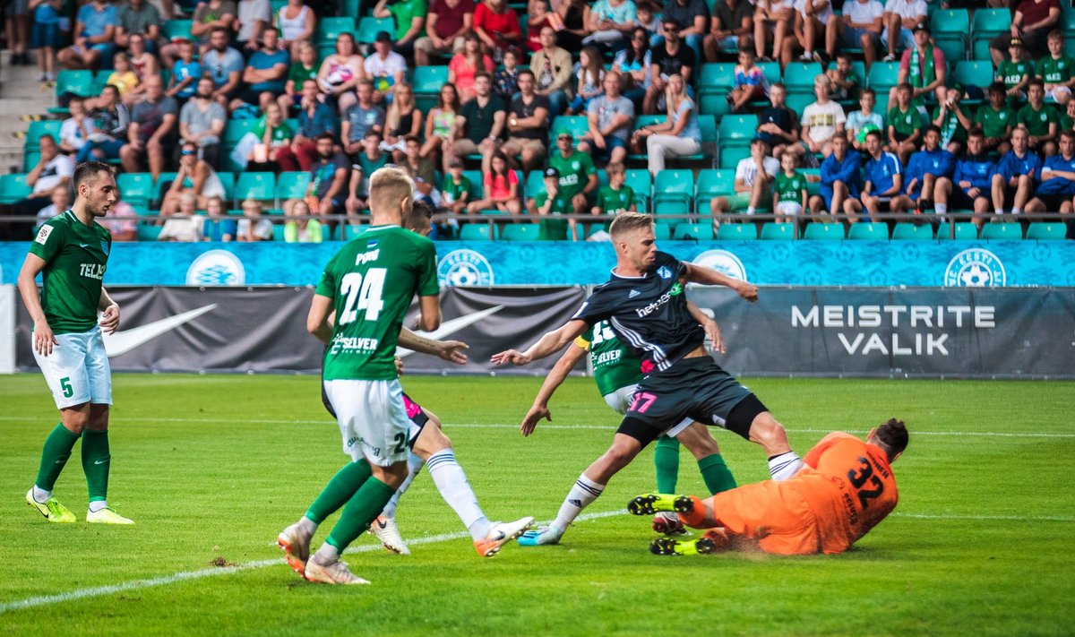 FC Flora - Nõmme Kalju, Robert Kirss (nr 17)