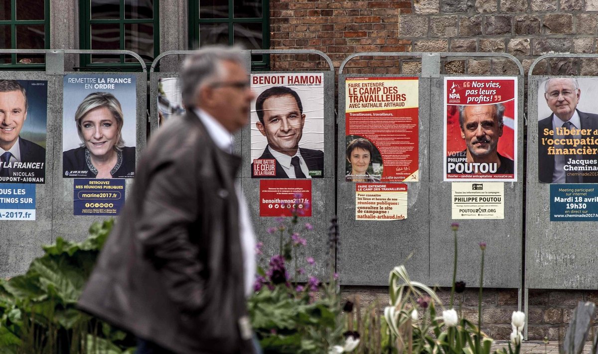Prantsusmaa presidendivalimised tõotavad tulla tasavägised ja teise vooru pääsejaid ei julge keegi kindlalt ennustada.