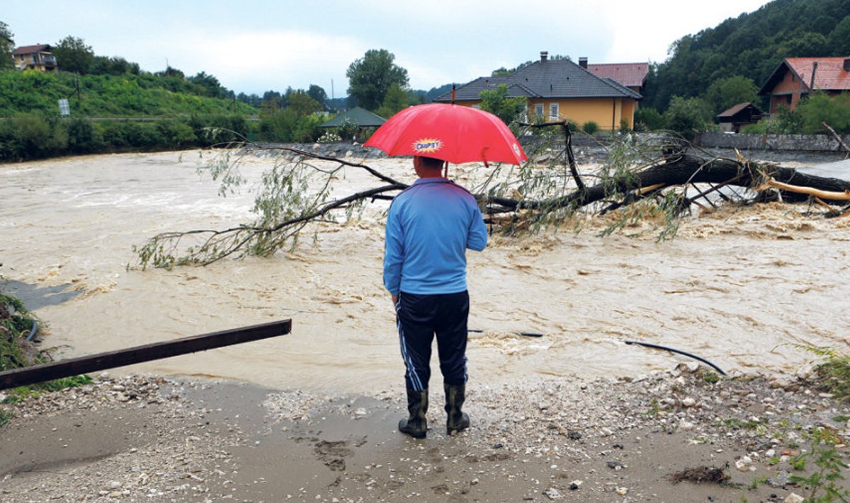 Augusti alguses kallas Bosnia ja Hertsegoviinas mitu päeva järjest kõva vihma, pühkides kõik oma teelt.