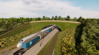 TTJA väljastas esimese ehitusloa Rail Balticu põhitrassile