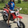 Anastassia Kovalenko stardib homsel Tabasalu SuperMoto meistrivõistluste etapil