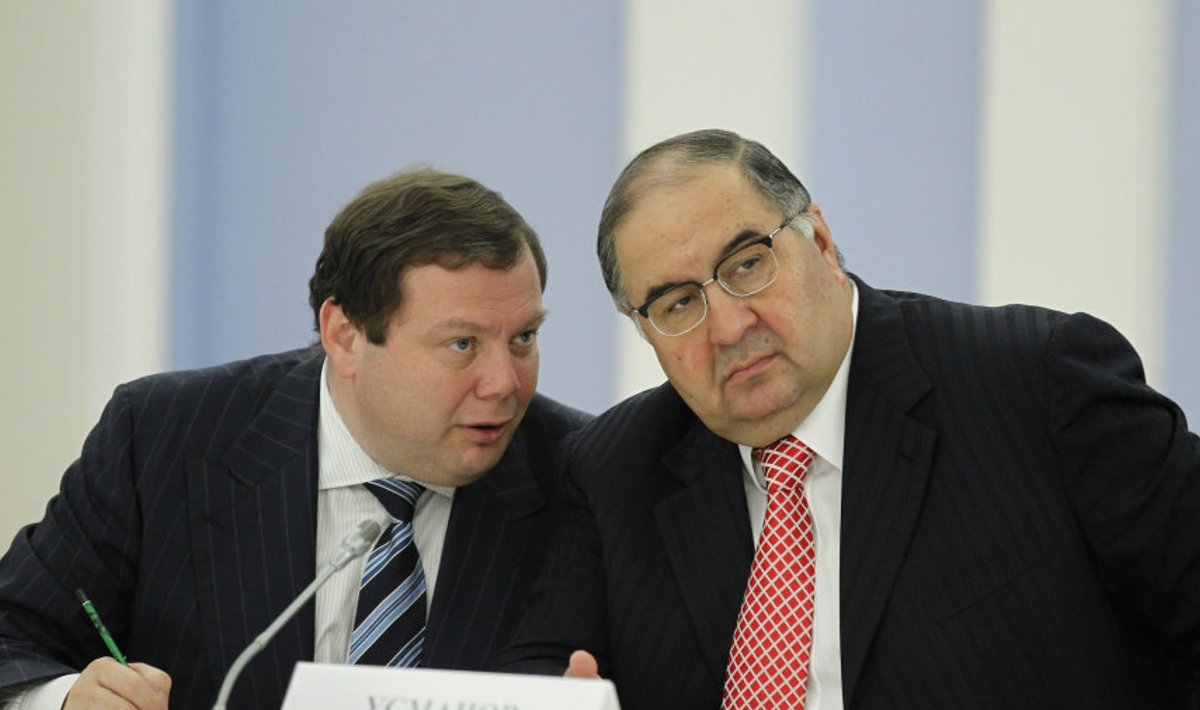 Venemaa kaks kõige rikkamat - Mihhail Fridman ja Ališer Usmanov