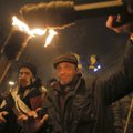 В Киеве 3 тысячи человек вышли на факельное шествие в честь Бандеры