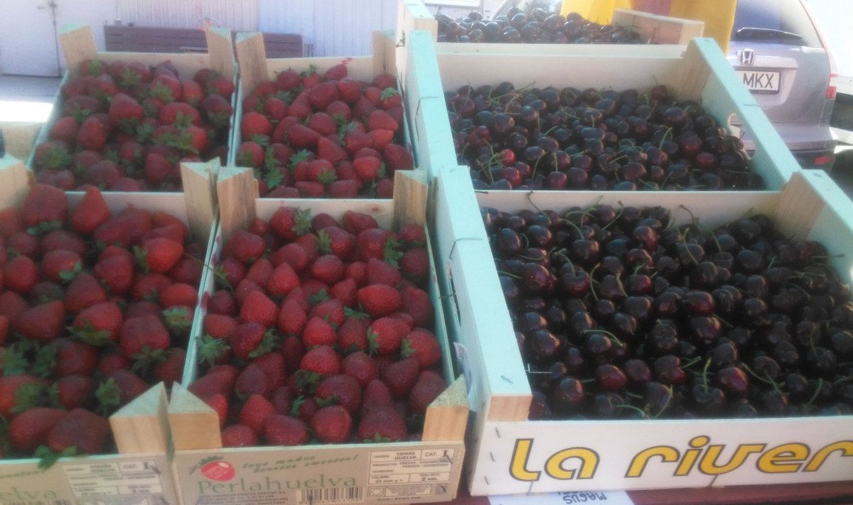 Turul kutsuvad praegu ostma maasikad ja murelid.